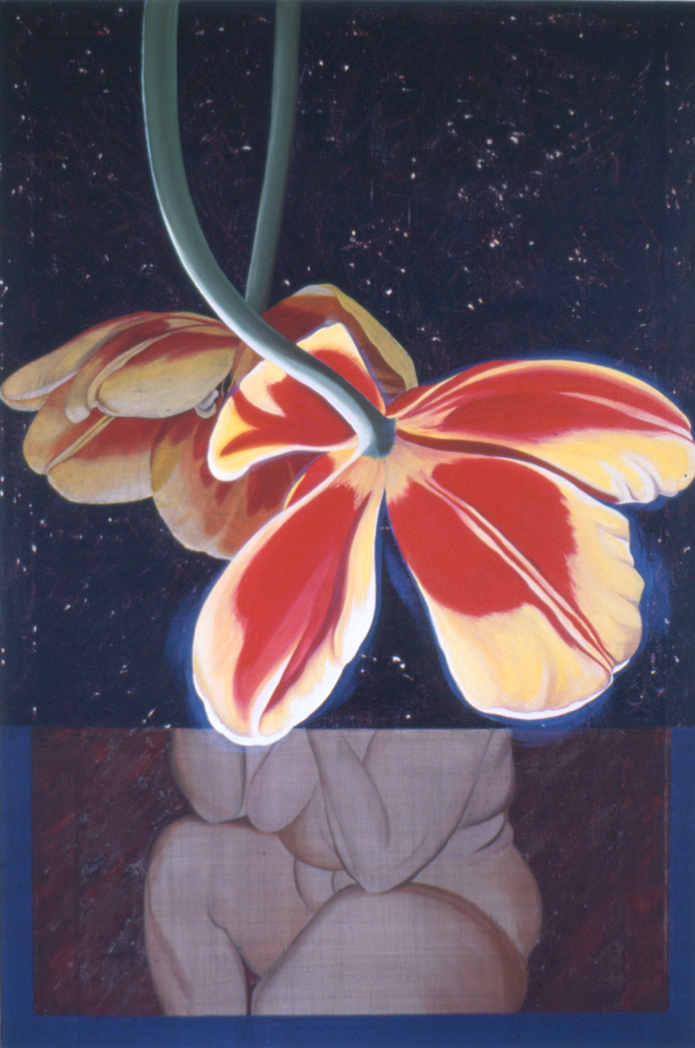 Nude with Tulip